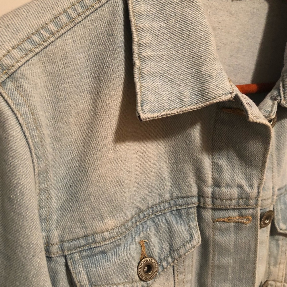 Frayed Denim Jacket - Picture 5 of 7